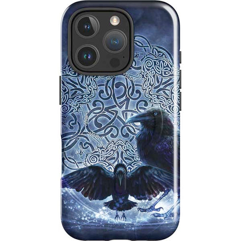Celtic Raven by Brigid Ashwood iPhone 16 Pro Magsafe Impact Case