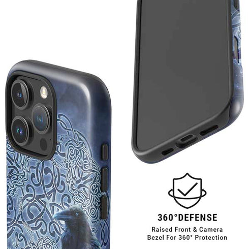 Celtic Raven by Brigid Ashwood iPhone 16 Pro Magsafe Impact Case