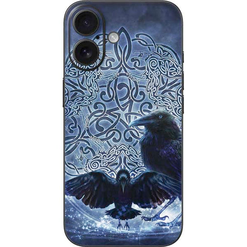 Celtic Raven by Brigid Ashwood iPhone 16 Skin