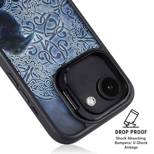 Celtic Raven by Brigid Ashwood iPhone 16e Kickstand Case