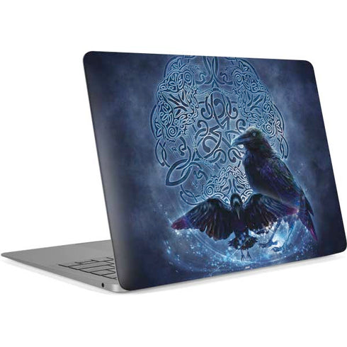Celtic Raven by Brigid Ashwood Apple MacBook Air Skin