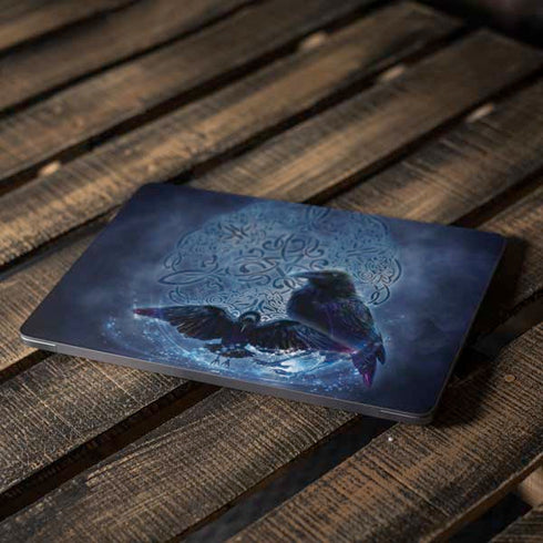 Celtic Raven by Brigid Ashwood Apple MacBook Air Skin