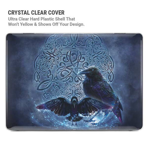 Celtic Raven by Brigid Ashwood MacBook Pro 14in (2021-24) Case plus Skin