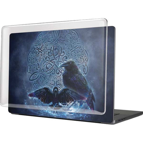 Celtic Raven by Brigid Ashwood MacBook Cases