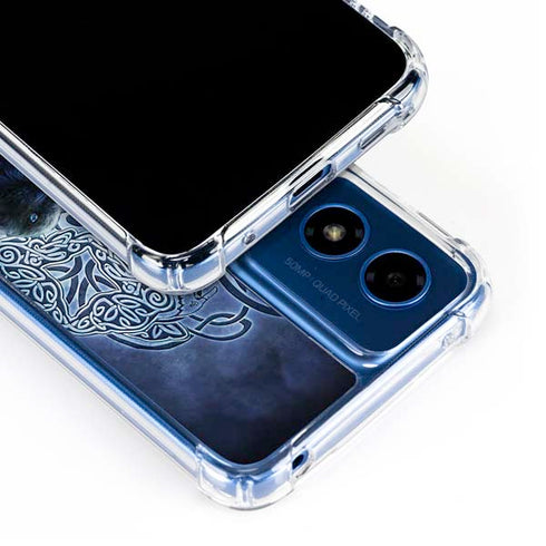 Celtic Raven by Brigid Ashwood Moto G Play 4G (2024) Clear Case