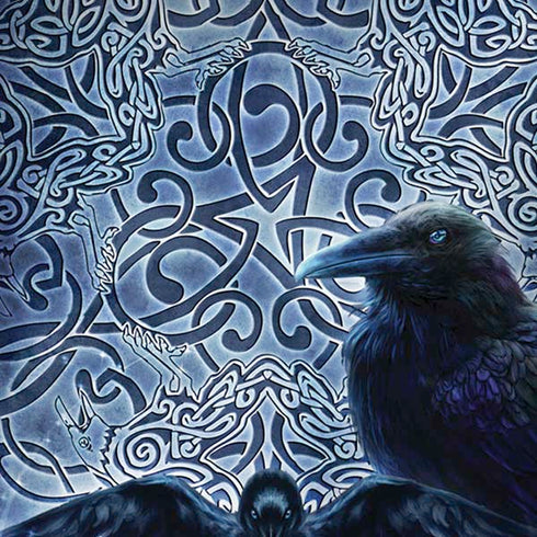 Celtic Raven by Brigid Ashwood Moto G6 Skin