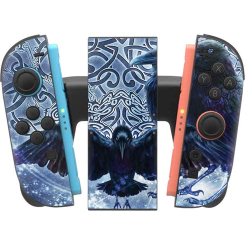 Celtic Raven by Brigid Ashwood Nintendo Switch 2 (2025) Joy-Con Controller Skin