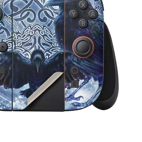 Celtic Raven by Brigid Ashwood Nintendo Switch 2 (2025) Joy-Con Controller Skin