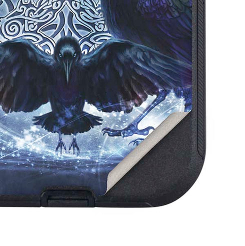 Celtic Raven by Brigid Ashwood Otterbox Defender iPhone Skin
