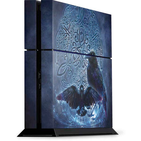 Celtic Raven by Brigid Ashwood PlayStation PS4 Skins