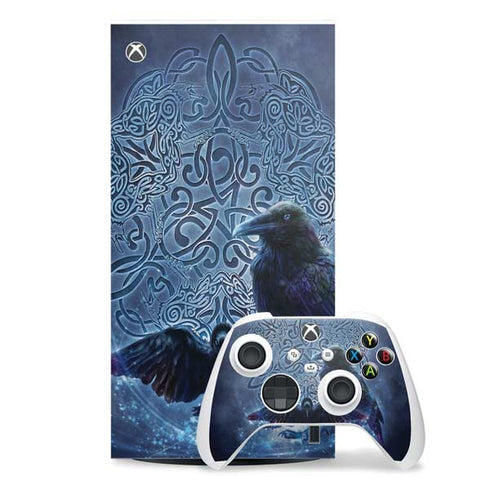 Celtic Raven by Brigid Ashwood Xbox Series X Skins