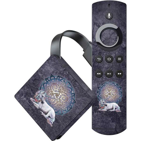 Celtic Unicorn by Brigid Ashwood Amazon Fire TV Skin