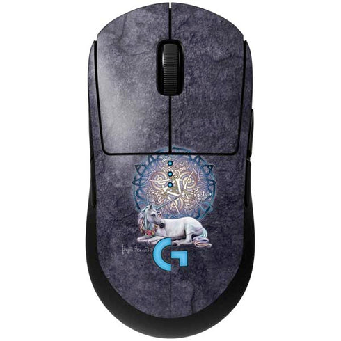 Celtic Unicorn by Brigid Ashwood G Pro Wireless Gaming Mouse Skin