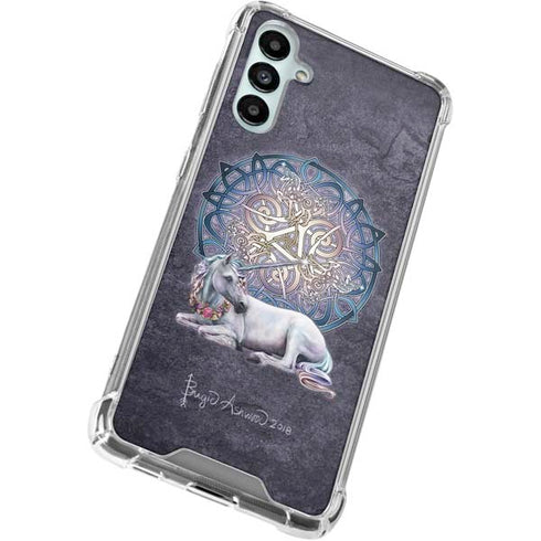 Celtic Unicorn by Brigid Ashwood Gabb Phone 4 Clear Case