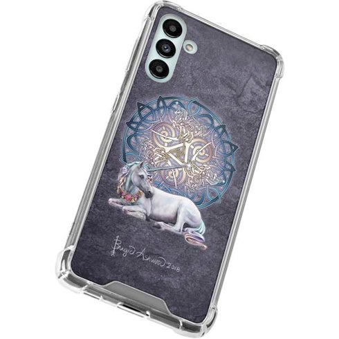 Celtic Unicorn by Brigid Ashwood Galaxy A13 5G Clear Case