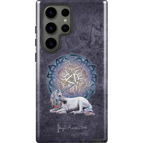Celtic Unicorn by Brigid Ashwood Galaxy S23 Ultra Pro Case