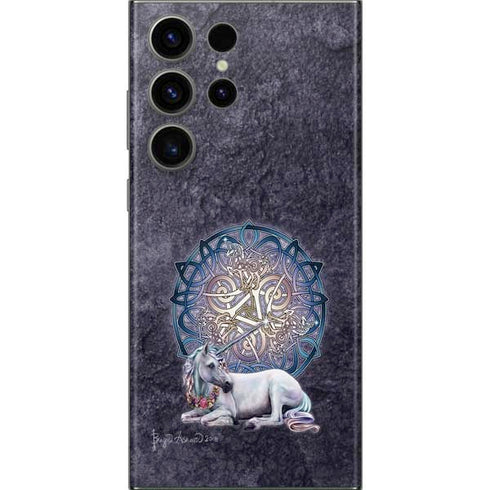 Celtic Unicorn by Brigid Ashwood Galaxy Skins