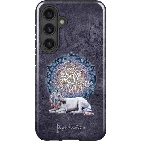 Celtic Unicorn by Brigid Ashwood Galaxy S25 Plus Impact Case