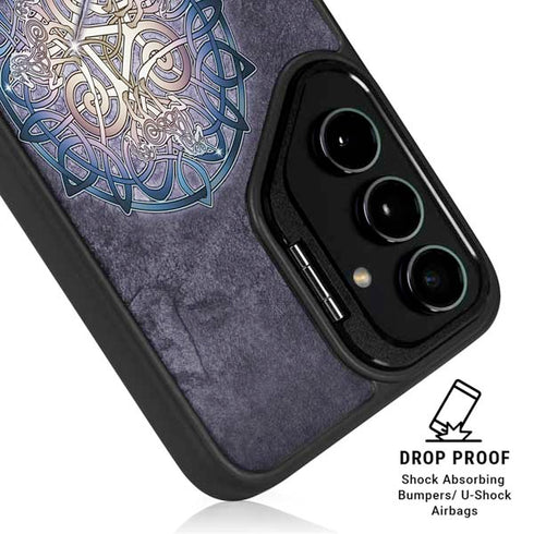 Celtic Unicorn by Brigid Ashwood Galaxy S24 Plus Kickstand Case