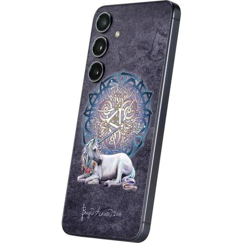 Celtic Unicorn by Brigid Ashwood Galaxy S24 Plus Skin