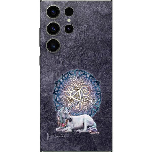 Celtic Unicorn by Brigid Ashwood Galaxy S24 Ultra Skin