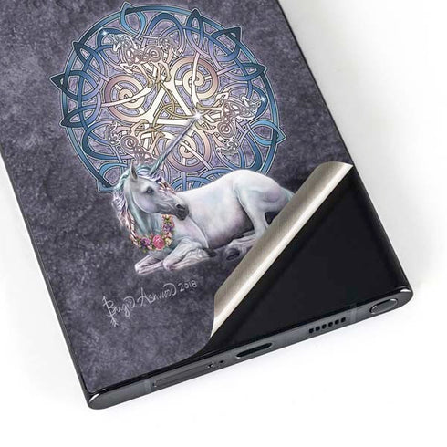 Celtic Unicorn by Brigid Ashwood Galaxy S25 Ultra Skin