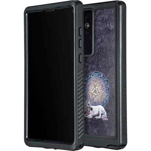 Celtic Unicorn by Brigid Ashwood Galaxy S24 Ultra Waterproof Case