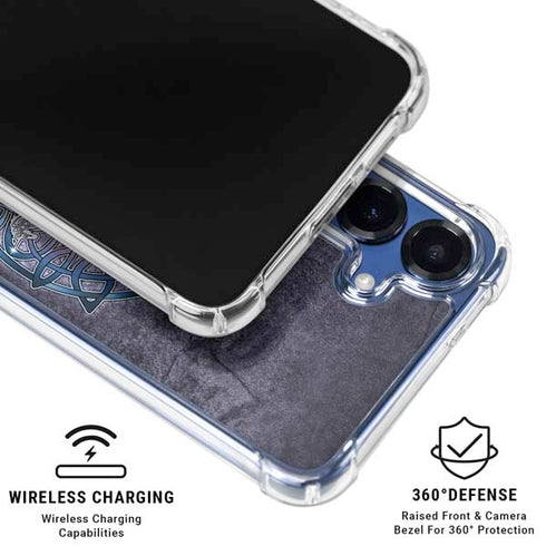 Celtic Unicorn by Brigid Ashwood Galaxy S25 Plus Clear Case