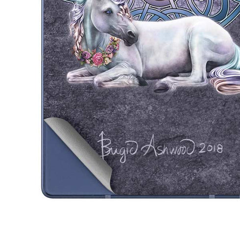 Celtic Unicorn by Brigid Ashwood Galaxy Z Fold6 Skin