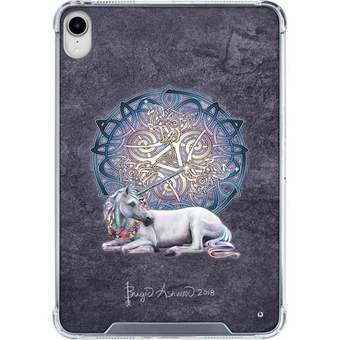 Celtic Unicorn by Brigid Ashwood iPad 11th Gen (2025) Clear Case
