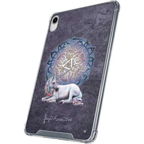 Celtic Unicorn by Brigid Ashwood iPad 11th Gen (2025) Clear Case