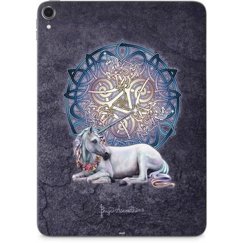 Celtic Unicorn by Brigid Ashwood Apple iPad Pro Skin
