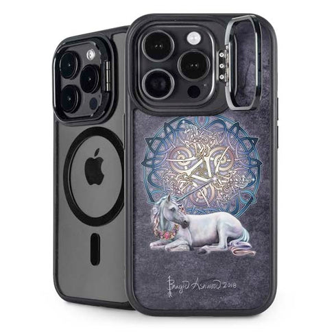 Celtic Unicorn by Brigid Ashwood iPhone 15 Pro Max Kickstand Case