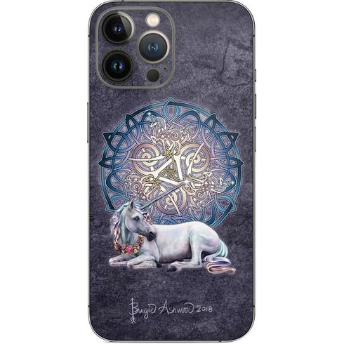 Celtic Unicorn by Brigid Ashwood iPhone 15 Pro Max Skin