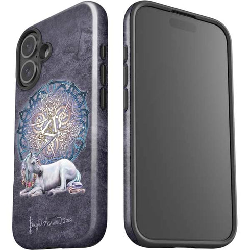 Celtic Unicorn by Brigid Ashwood iPhone 16 Impact Case