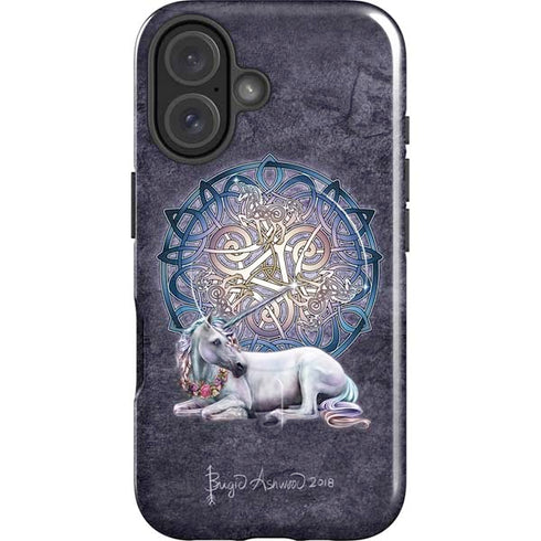 Celtic Unicorn by Brigid Ashwood iPhone 16 Magsafe Impact Case