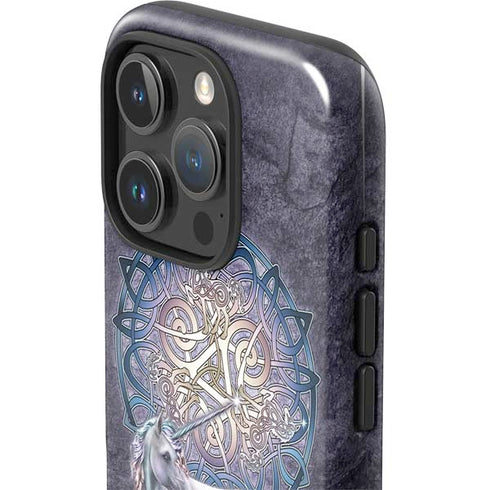 Celtic Unicorn by Brigid Ashwood iPhone 16 Pro Max Impact Case