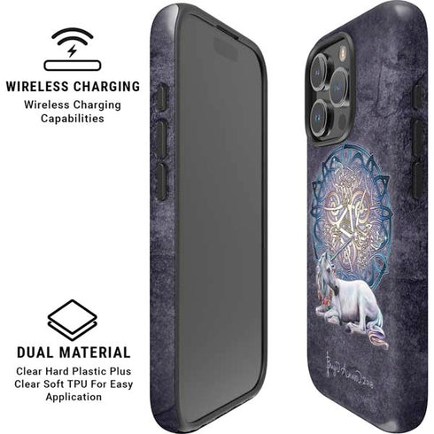 Celtic Unicorn by Brigid Ashwood iPhone 16 Pro Max Magsafe Impact Case