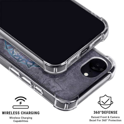 Celtic Unicorn by Brigid Ashwood iPhone 16e Clear Case