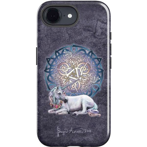 Celtic Unicorn by Brigid Ashwood iPhone 16e Impact Case