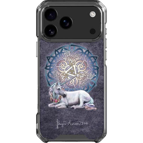 Celtic Unicorn by Brigid Ashwood iPhone 18 Pro Max Clear Case