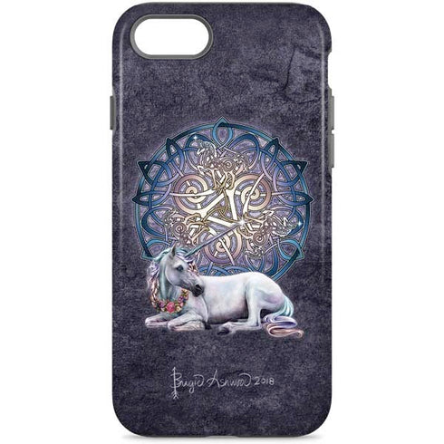 Celtic Unicorn by Brigid Ashwood iPhone Cases