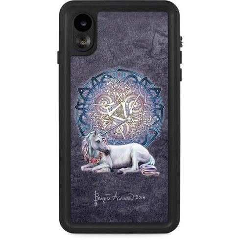 Celtic Unicorn by Brigid Ashwood iPhone Cases