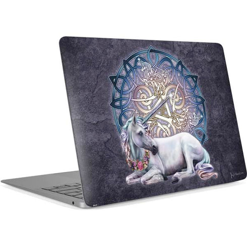 Celtic Unicorn by Brigid Ashwood Apple MacBook Air Skin
