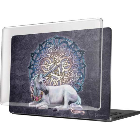 Celtic Unicorn by Brigid Ashwood MacBook Pro 14in (2021-24) Case plus Skin