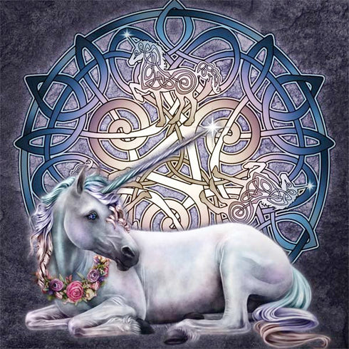 Celtic Unicorn by Brigid Ashwood MacBook Skins