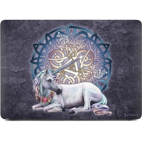 Celtic Unicorn by Brigid Ashwood Apple MacBook Pro 16-inch Skin