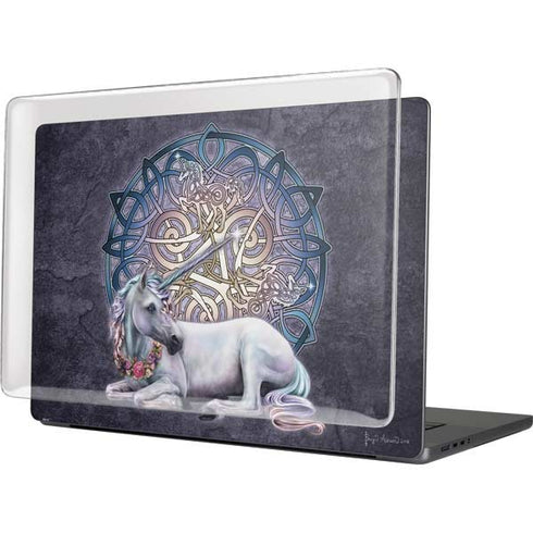 Celtic Unicorn by Brigid Ashwood MacBook Cases