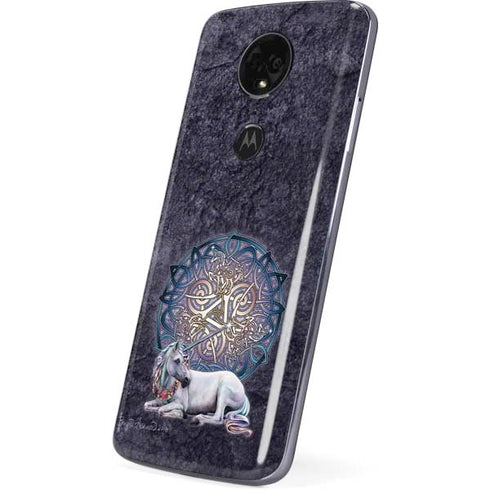 Celtic Unicorn by Brigid Ashwood Moto E5 Plus Skin