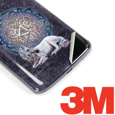 Celtic Unicorn by Brigid Ashwood Moto E5 Plus Skin